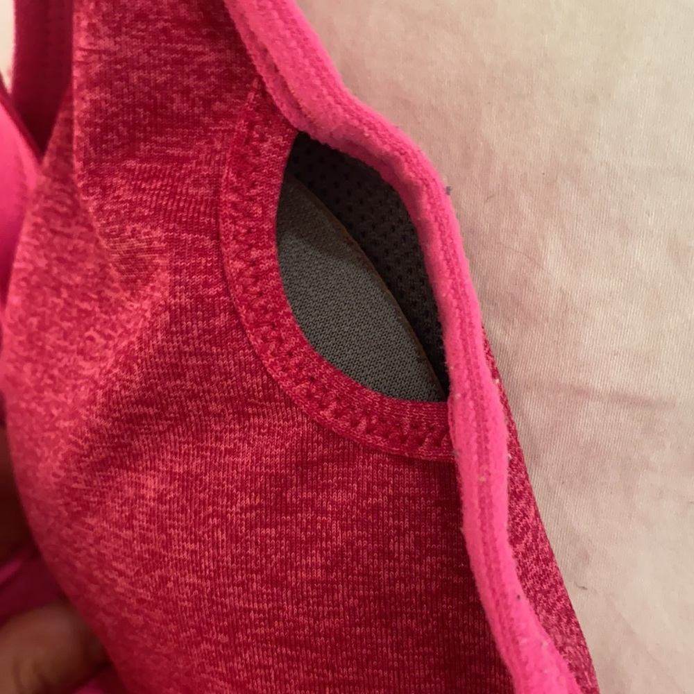 Pink Nike Sports Bra size S/M - Picture 4 of 4